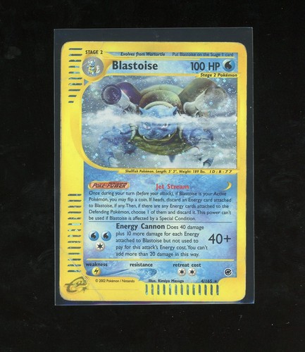 Spedizione 2002 blastoise holo - spedizione,