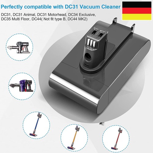 Batteria 4000 mah per dyson - batteria,