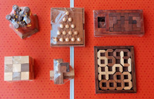 Set n° 6 rompicapo in legno