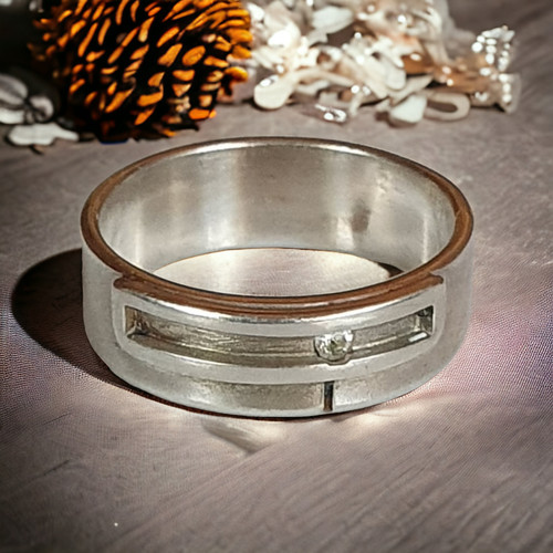 Argento bellissimo anello - *,