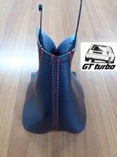 CUFFIA  LEVA   CAMBIO  RENAULT SUPER   5 GT TURBO   CON CUCITURE ROSSE