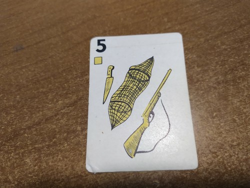 Carta attrezzi caccia 5 - caccia,