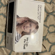 ZVOX AccuVoice AV100 Altoparlante soundbar TV nero con tecnologia per apparecchi acustici