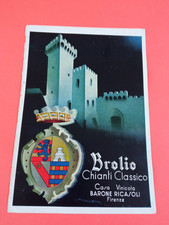 PUBBLICITA'  1936 BROLIO VINO