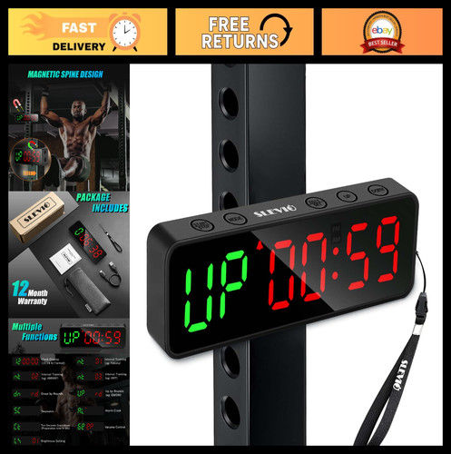 Grande cronometro led digitale - grande,
