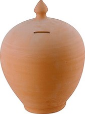 SALVADANAIO TERRACOTTA ALTEZZA CM.22