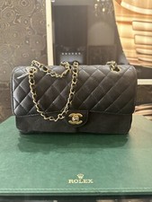 Chanel Borsa a Tracolla Vintage in Pelle Col. Nero Timeless/Classique