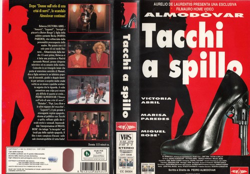 Tacchi spillo vhs - a, (1991)