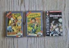 Lotto Cassette Commodore 64 - Hackle & Wide, Rigels Revenge, WerewolvesOfLondon