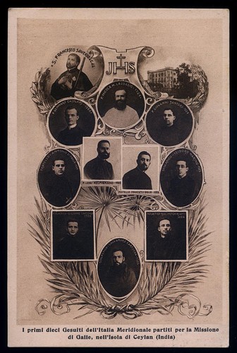 Antica cartolina religiosa - antica,