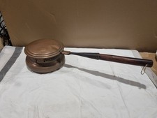 Antico scaldino/scaldaletto in rame 