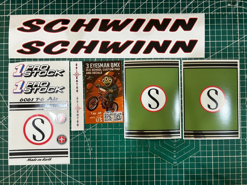 Adesivo decalcomania schwinn - decalcomania,