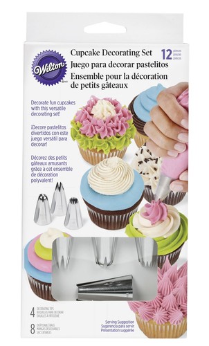 Wilton set decorazione cupcake - wilton,