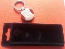 Portachiavi in metallo con inserto in legno per NISSAN 