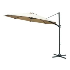OMBRELLONE TONDO CON BRACCIO LATERALE DECENTRATO DA GIARDINO BAR D. 300 (51506)