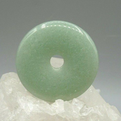 Ciondolo aventurin verde - aventurin, donut