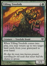 MTG 4x TILLING TREEFOLK SILVANTROPO COLTIVATORE