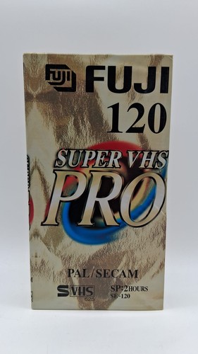 Vhs fuji 120 super - super, pro