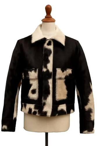Giacca uomo pelle mucca - uomo,