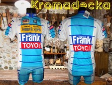 Maglia+pantaloncino ciclismo Frank Toyo 1990 Santini rare vintage shirt cyclism