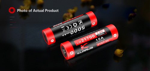 Klarus tipo 21700 batteria - klarus,