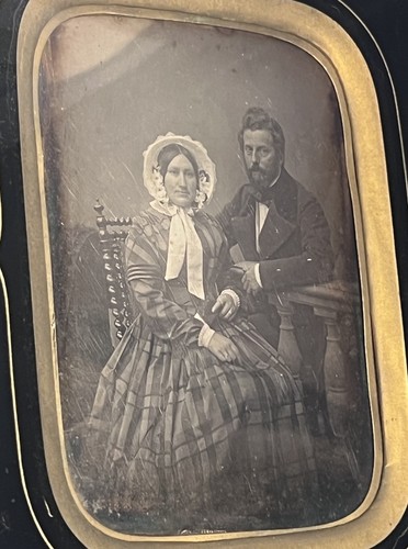 Daguerréotype couple sur - ,,