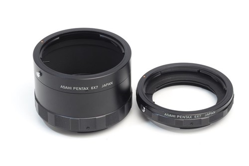 Asahi pentax 6x7 set - asahi, anelli