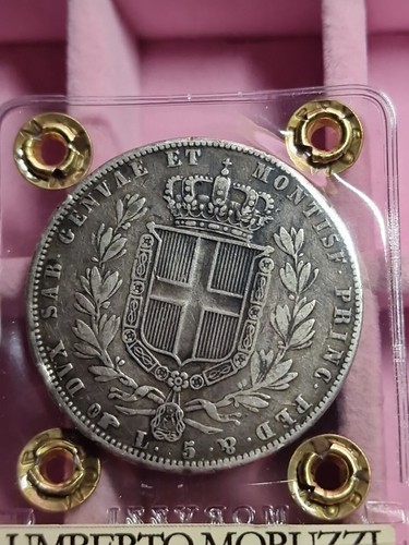 Lire del 1847 regno di - 5,