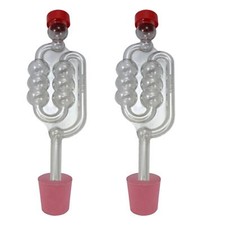 Airlock & Rubber Bung x 2 -