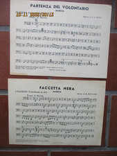 DUE SPARTITI MUSICA BANDA