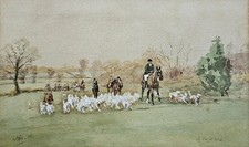 Scena CACCIA ALLA VOLPE in N E