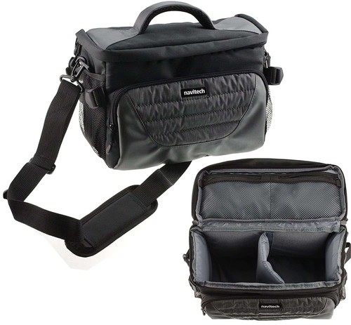 Navitech grey shoulder - grey, bag