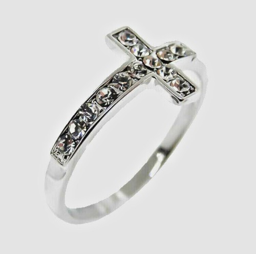 Anello sideway croce - sideway,