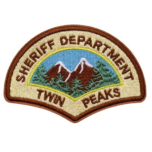 Patch écusson twin peaks - Écusson,
