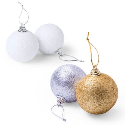 Set pezzi palline - palline, glitter