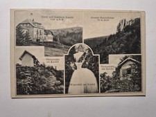 Cartolina d'epoca 1936 Kandel Germania, collage fotografico