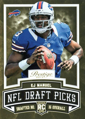 2013 prestige draft picks gold - draft,