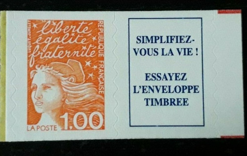 Timbre france marianne de - france,
