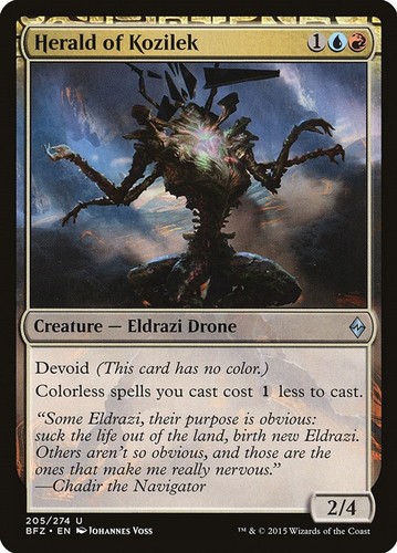 Herald kozilek bfz - nm,