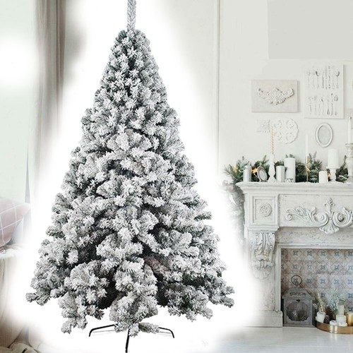 Albero natale innevato - albero,