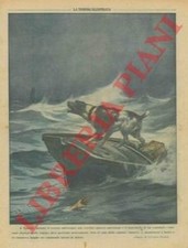 PISANI Vittorio - Nubifragio a Venezia rovescia un 'sandalo' : muoiono il barca