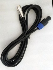 2 x5 meter Speakon to XLR