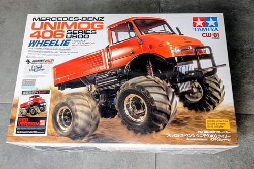 Tamiya unimog 406 - unimog, wheelie