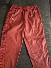 Pantalone pelle rosso Kappa XL