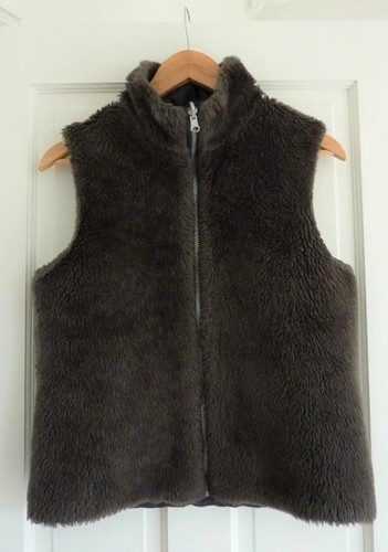 Gilet reversibile pelliccia - in,