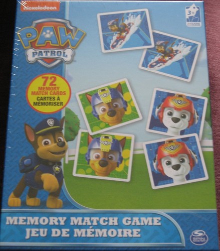 Paw patrol memory - memory, gioco