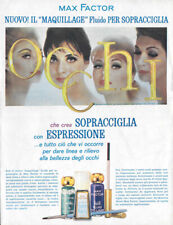 Max Factor per sopracciglia - Advertising 1963
