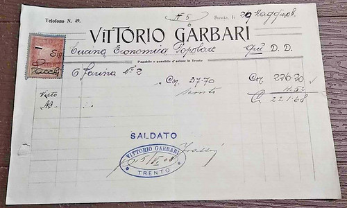 Vittorio garbari trento - vittorio,
