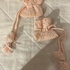 Stivaletti rosa fatti a mano