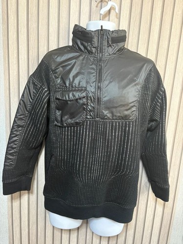 Felpa pullover mezza zip